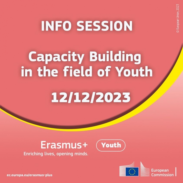 Info sesija – Capacity Building in the field of Youth – Call 2024